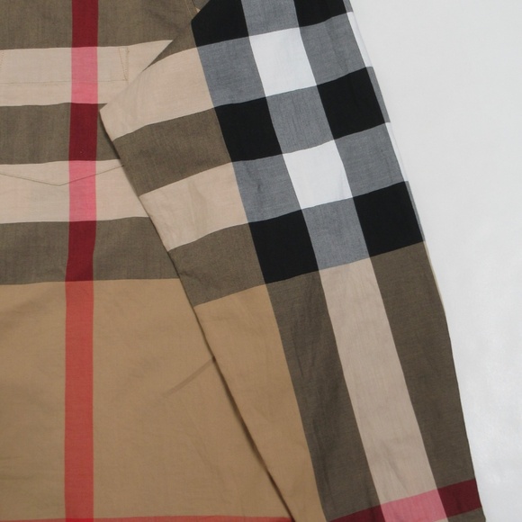 Burberry Men's Check Cotton Button Down Shirt Archive Beige Size XXL - Picture 5 of 12